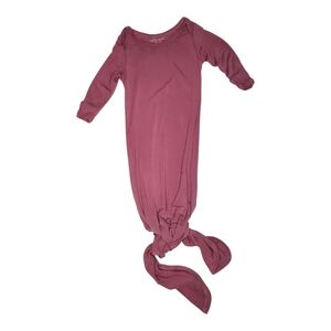 Baby Noah Knotted Sleeping Gown Mauve Pink Baby Girls Newborn